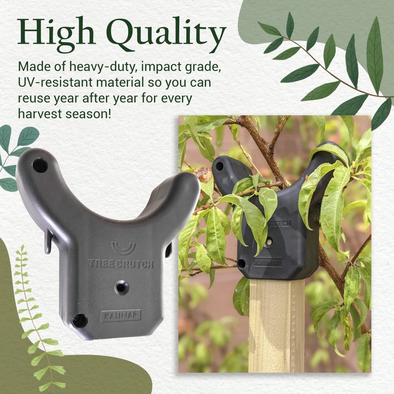 Kalinar Tree Crutch - DIY Tree Support Device - Save Fruit Tree Branches from Breaking Under Heavy Fruit  fits on Standard 2x2 Lumber T-bar  Bamboo Garden Stakes  Broom Pole - Image 3